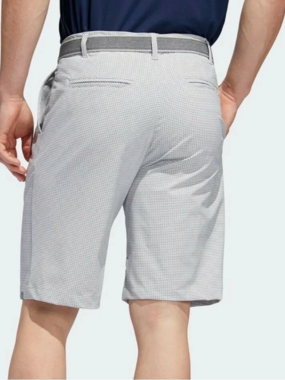 adidas ultimate 365 Men's Light Gray and white Shorts
